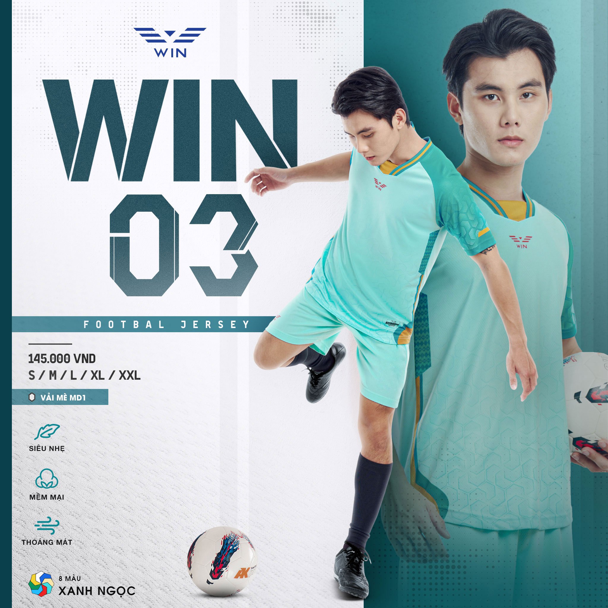 Bộ sưu tập quần áo thể thao Win 03 của WinSport 2024