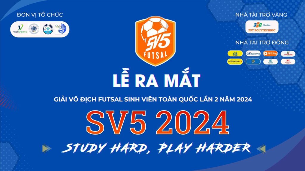 Hoàng Lâm Sport Hân Hạnh Là Nhà Tài Trợ Đồng Cho Giải Vô Địch Futsal Sinh Viên Toàn Quốc Lần 2 - Năm 2024!