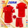 áo bóng đá không logo ND Sport Zora đỏ