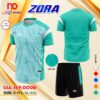 áo bóng đá không logo ND Sport Zora xanh ngọc