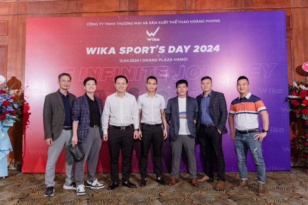 Hoàng Lâm Sport cùng khách mười tại sự kiện Wika Sport's Day 2024